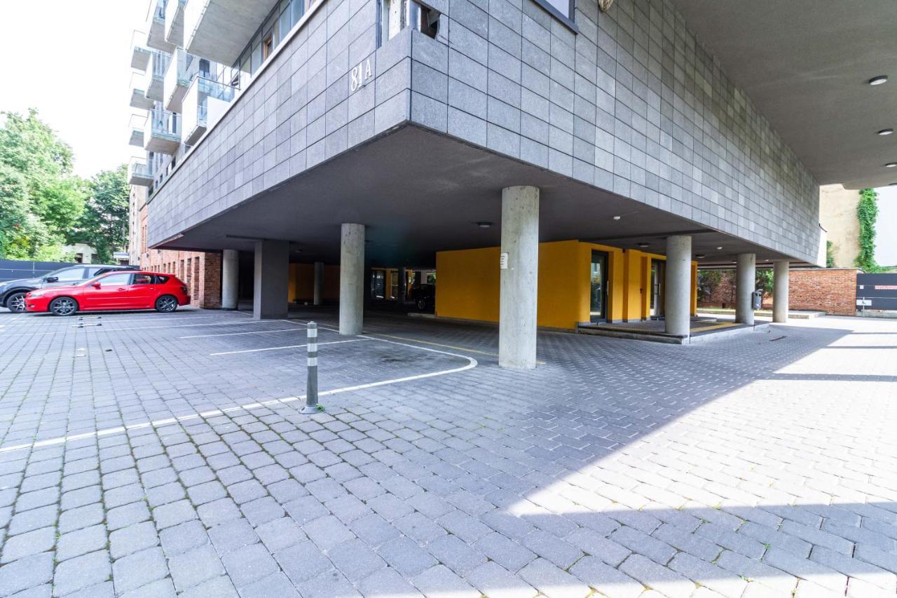 Cohost I Sunny Center Apt, Covered Parking, Balcony & Self Check-In Kaunas Exteriör bild